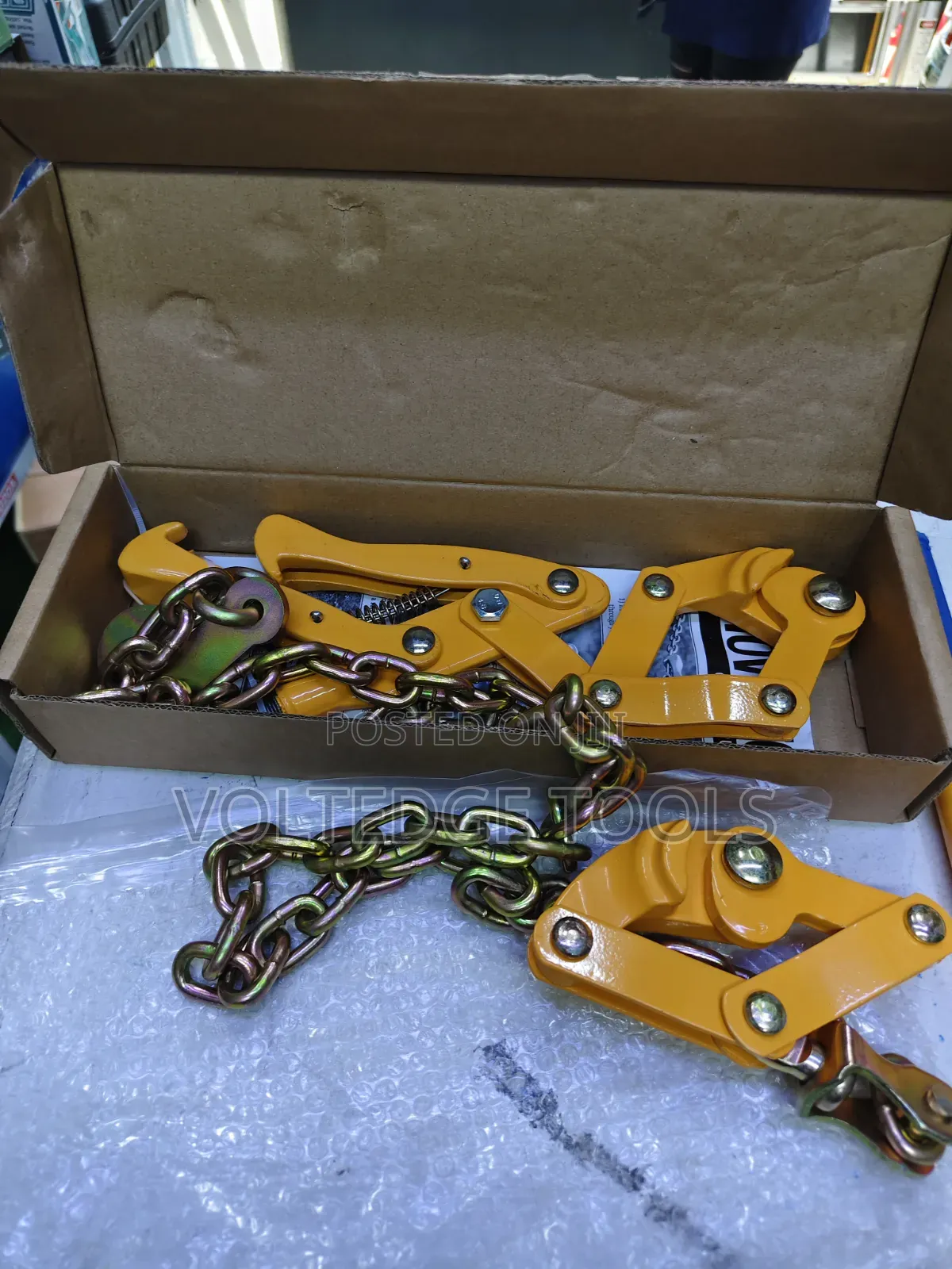 Heavy Duty Chain Grab Fence Wire Strainer / Tensioner