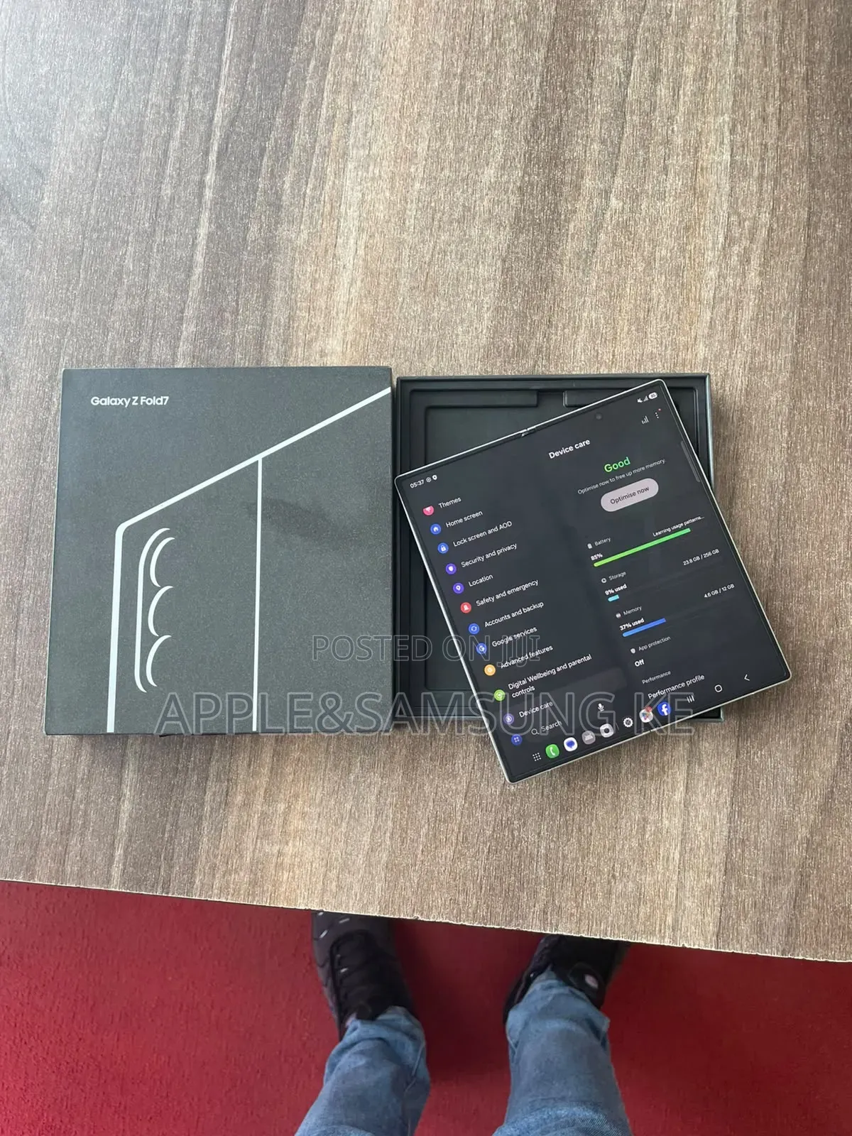 Samsung Galaxy Z Fold7 256 GB Silver