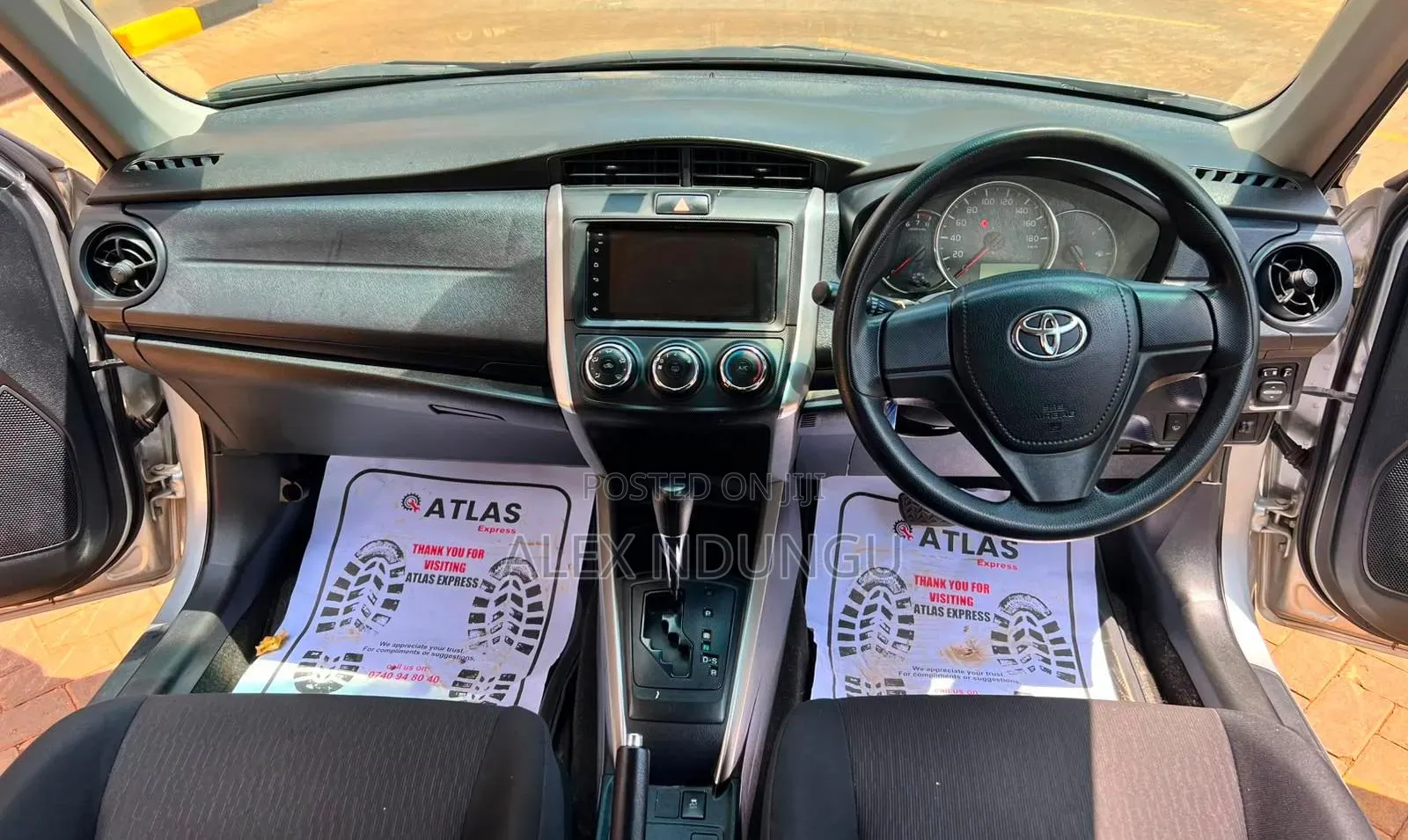 Toyota Corolla Fielder 2015 Silver