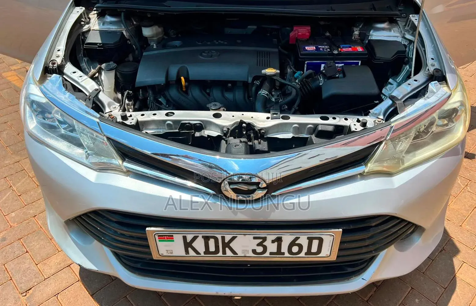 Toyota Corolla Fielder 2015 Silver