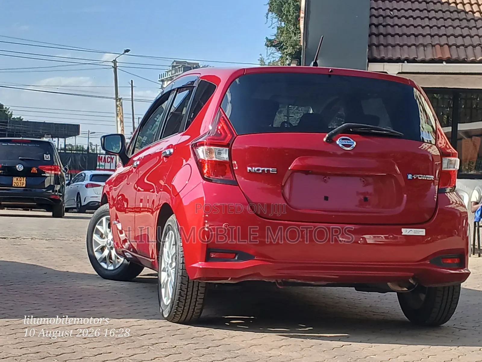 Nissan Note 1.2 Hybrid 2019 Red