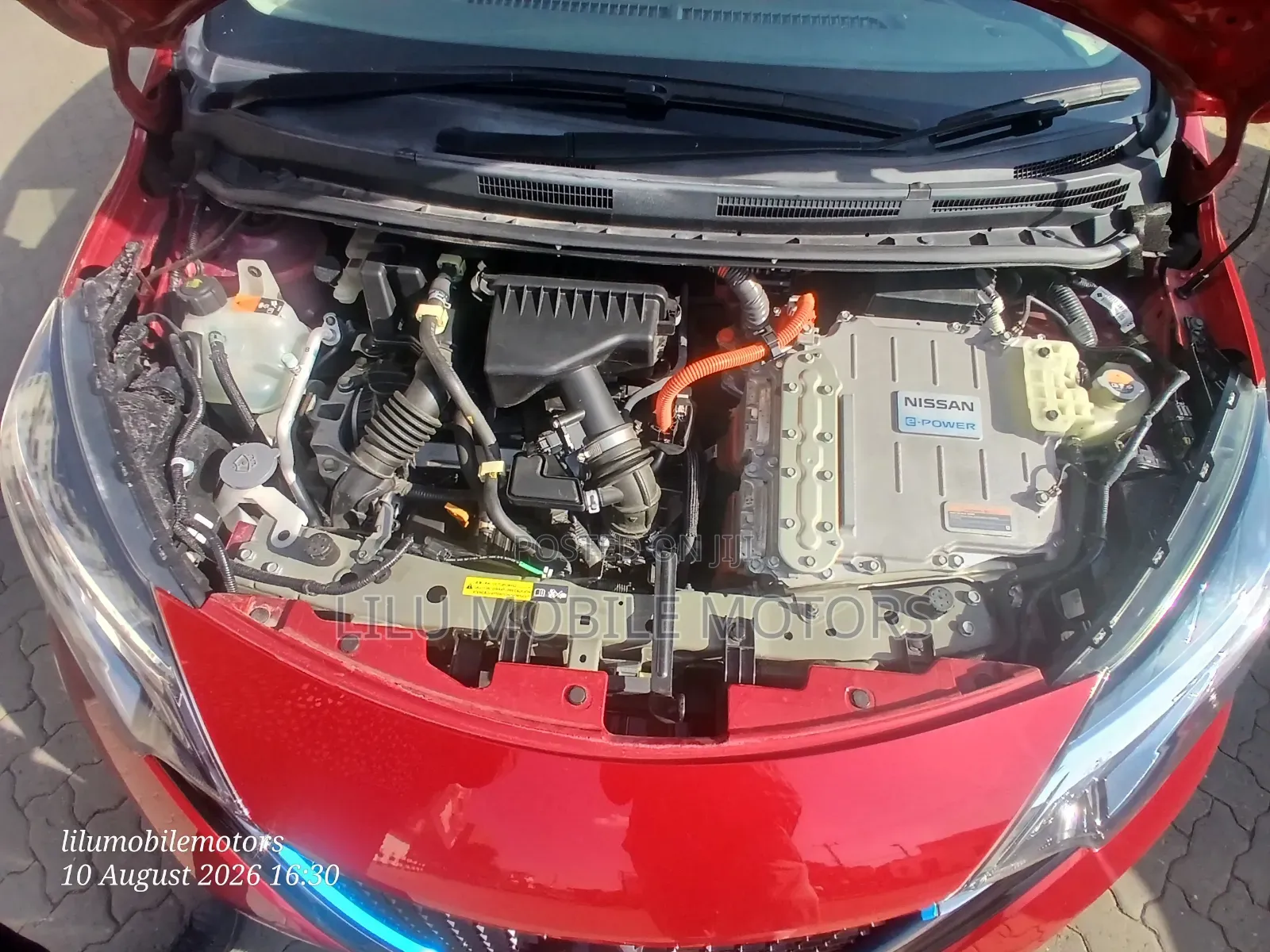 Nissan Note 1.2 Hybrid 2019 Red