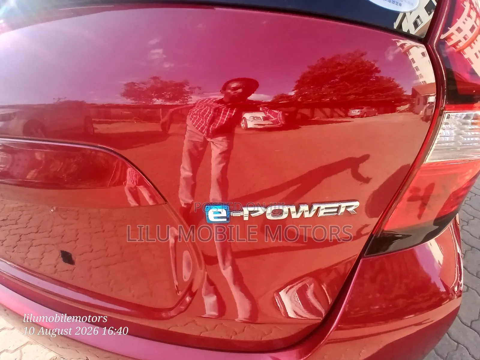 Nissan Note 1.2 Hybrid 2019 Red