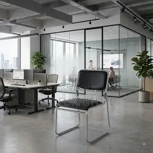 Office Chairs; Visitors Chrome Sleddy Seats