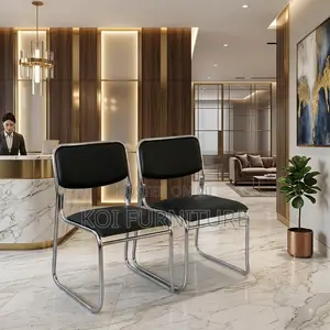 Office Chairs; Visitors Chrome Sleddy Seats