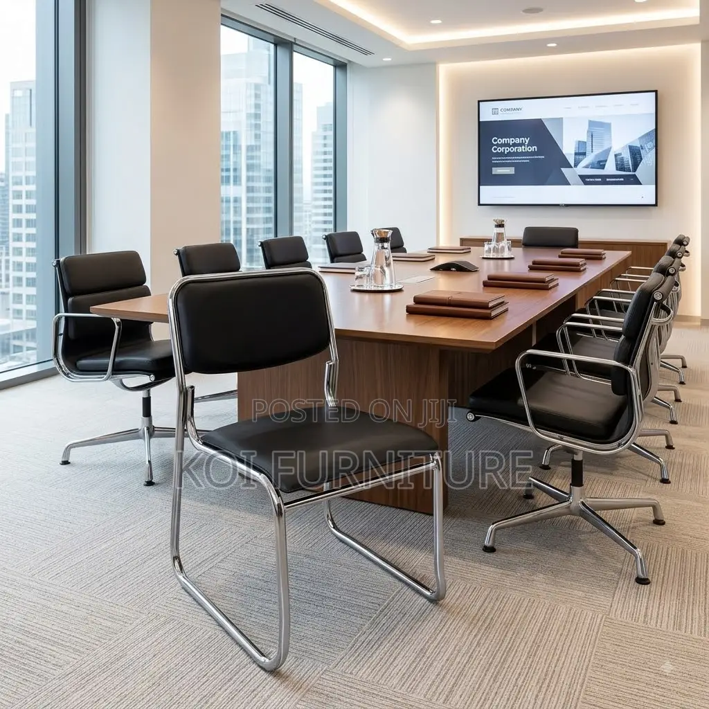 Office Chairs; Visitors Chrome Sleddy Seats