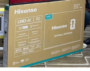 Hisense 55" Inch 55a6 Ultra Hd TV Frameless Smart TV-Vidaa Smart