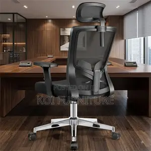 Office Chairs; High Back Ergonomic Fabric High Back Recliner Work Seat
