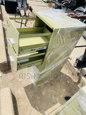 4- Drawers Steel Cabinets With Lock - Office Storage.