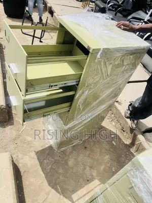 4- Drawers Steel Cabinets With Lock - Office Storage.