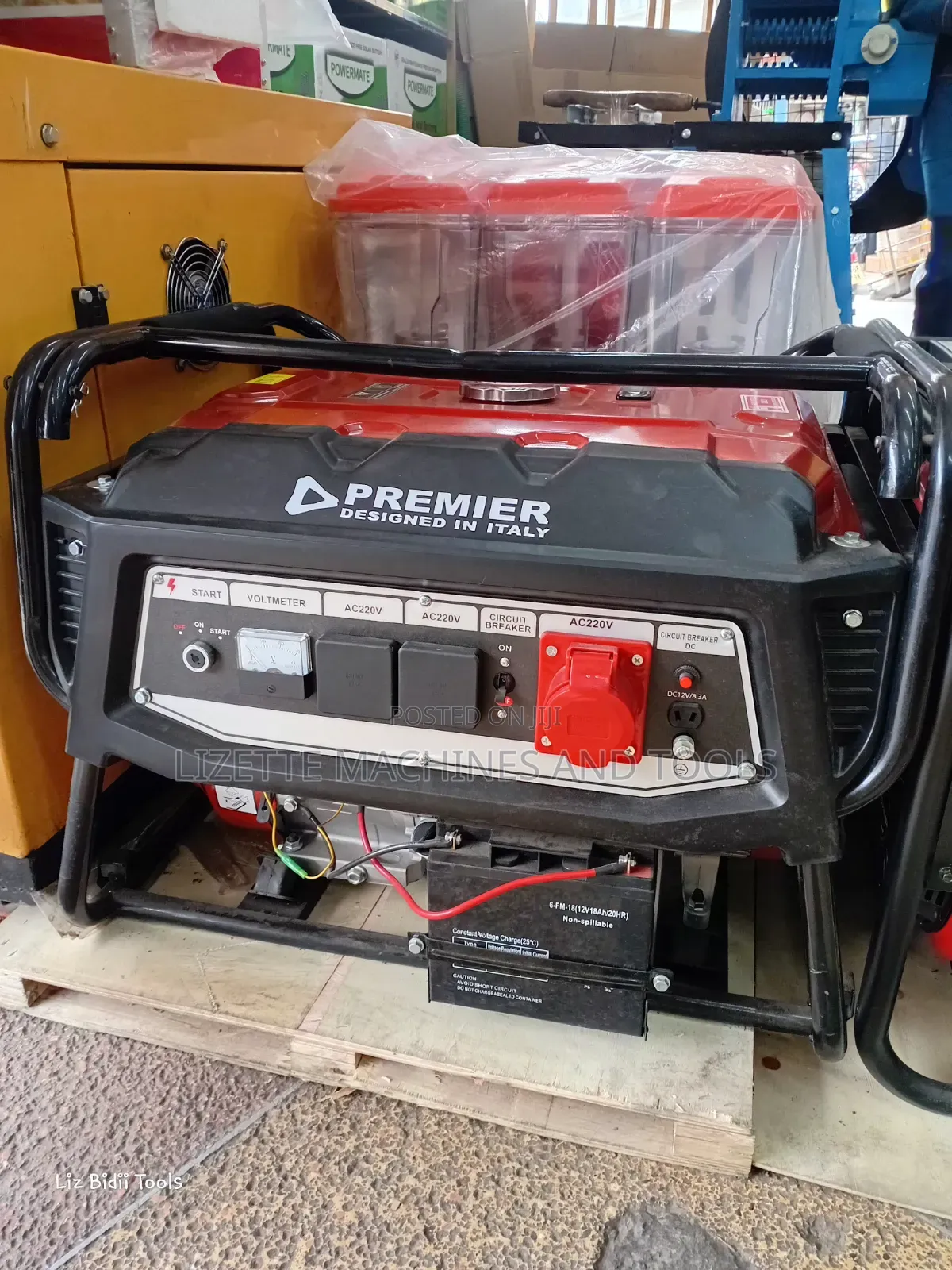 Premier 5.5kva Petrol Generator Keystart