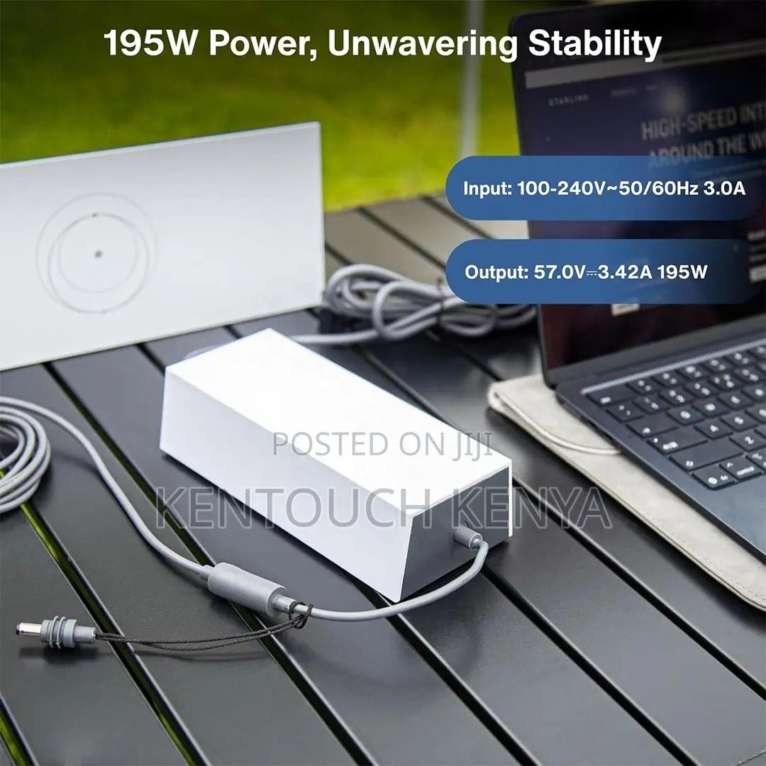 Starlink Gen 3 V3 V4 195W Power Supply Adapter 57V 3.45A Charger