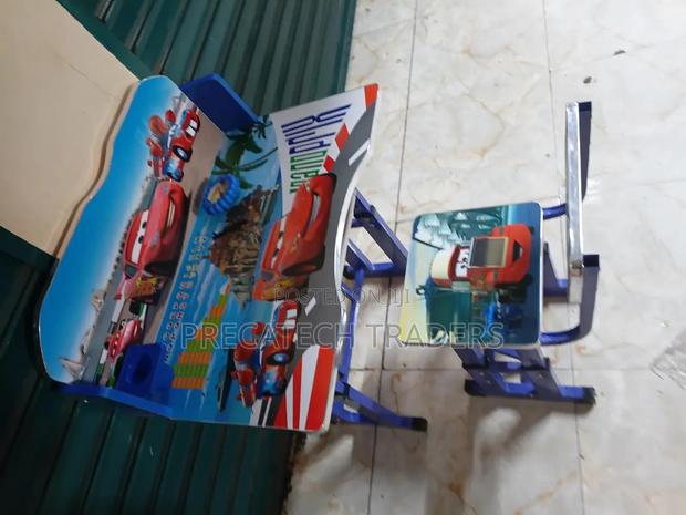 Fun Cars-Themed Kids Study Table