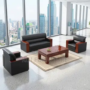 Office Sofa; Executive Five Seaters Heavy Leather Sofa Set