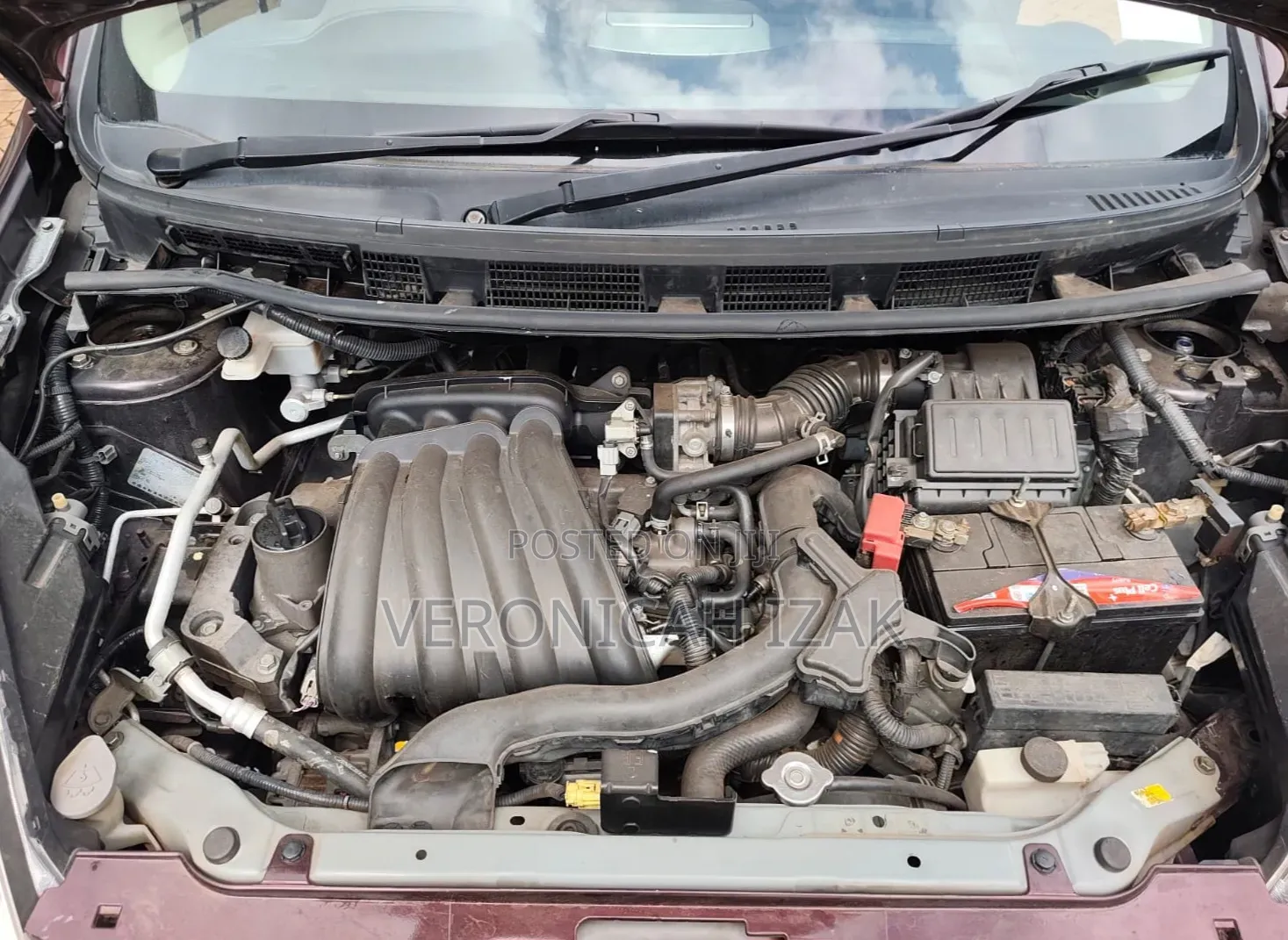 Nissan Note 2011 Burgundy