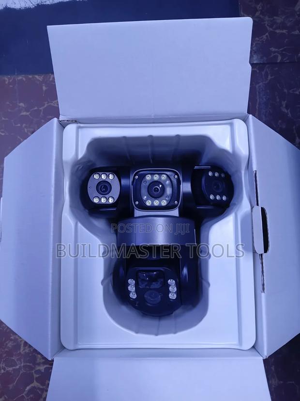 V380 Pro Triple Lens PTZ Solar Security Camera