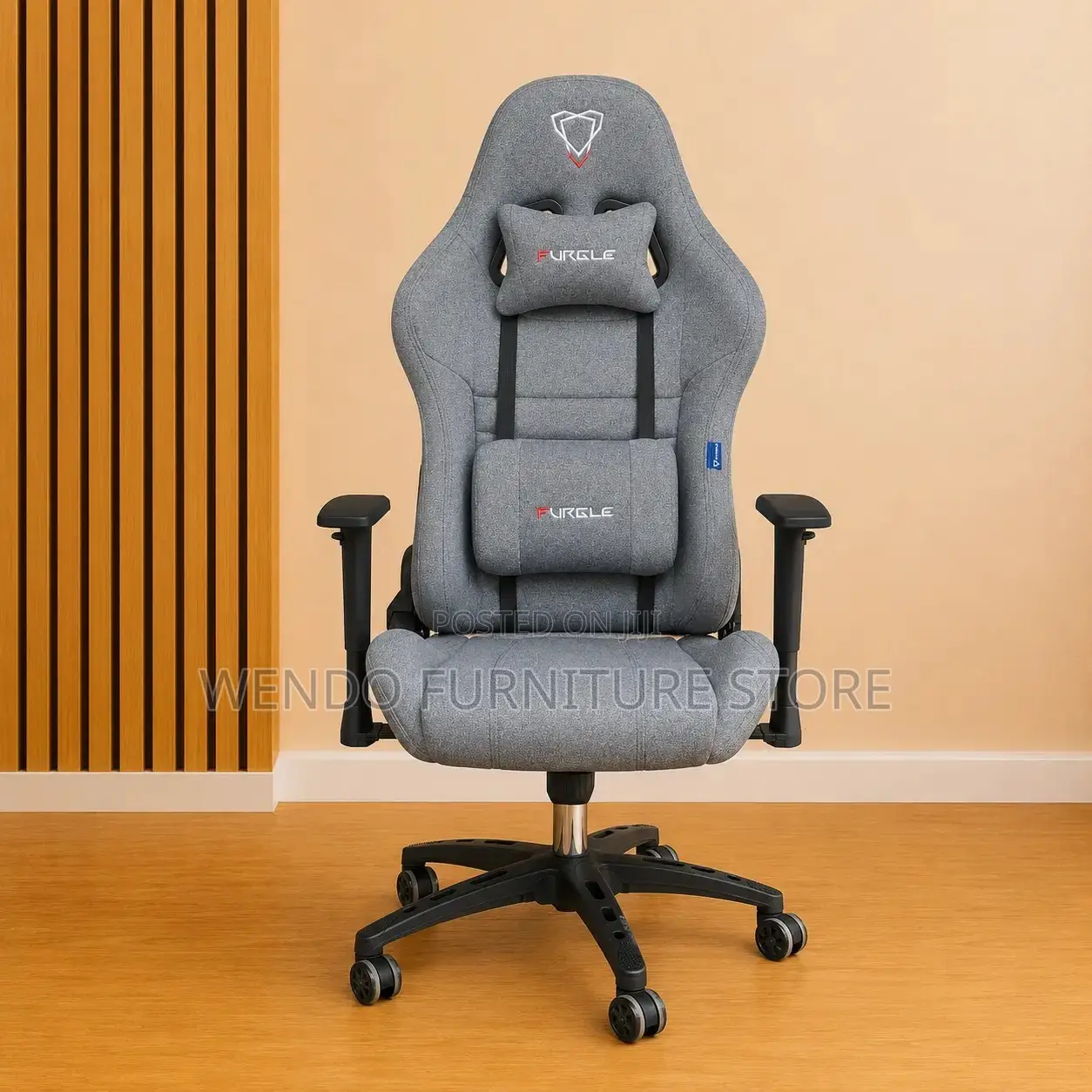 Office Chairs; Fabric Full High Back Office Gaming Chairs