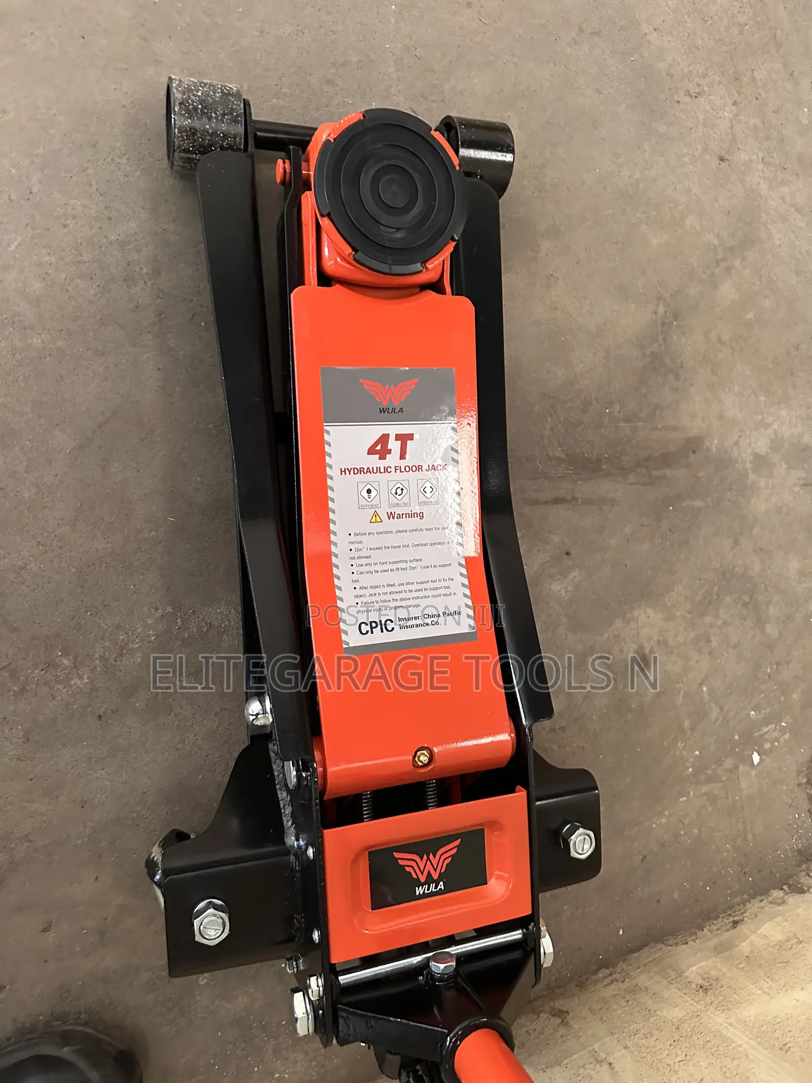 Heavy Duty 4t Trolley Jack