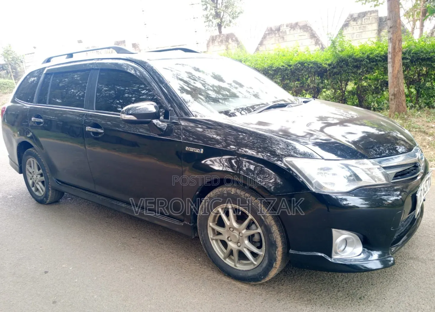 Toyota Corolla Fielder 2014 Black