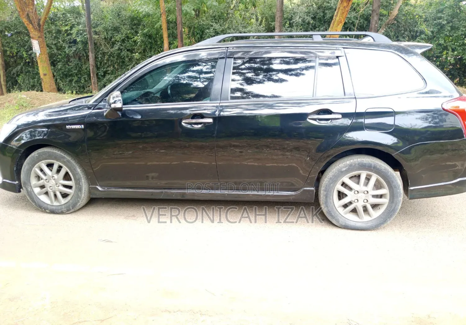 Toyota Corolla Fielder 2014 Black