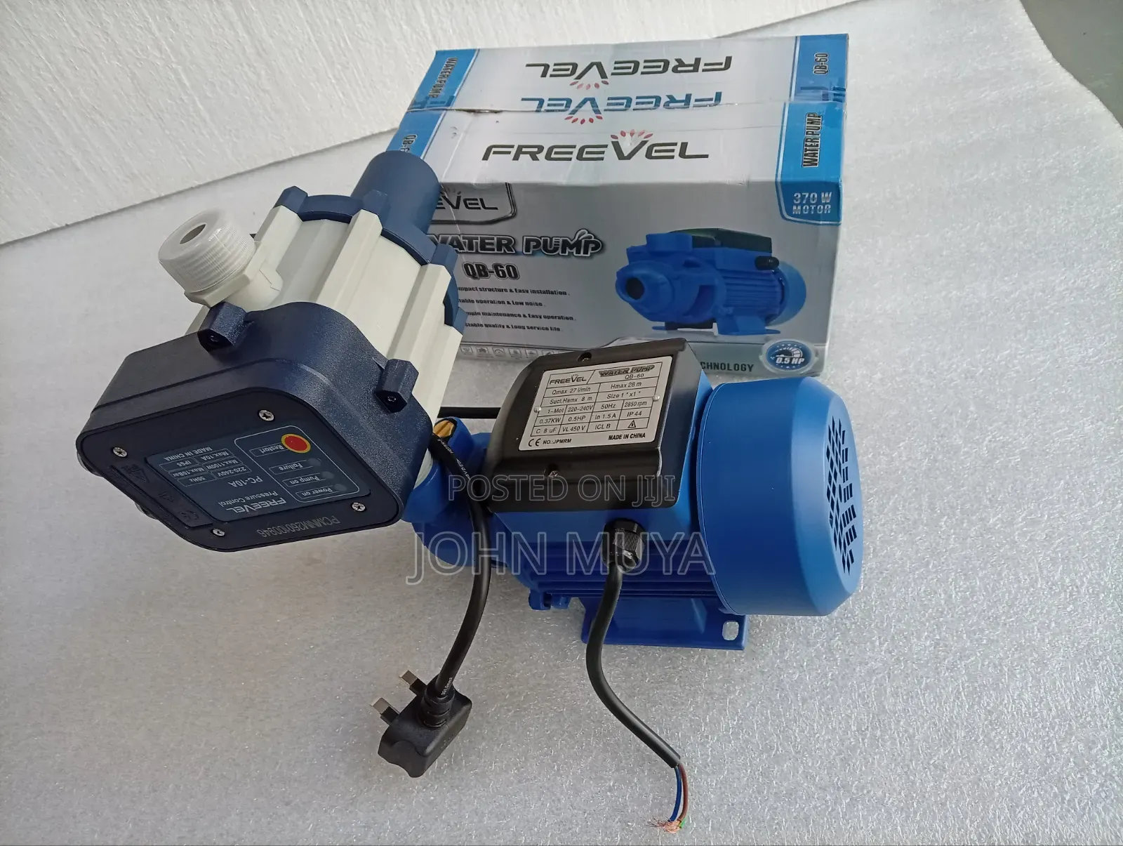 0.5Hp / 370W Booster Water Pump