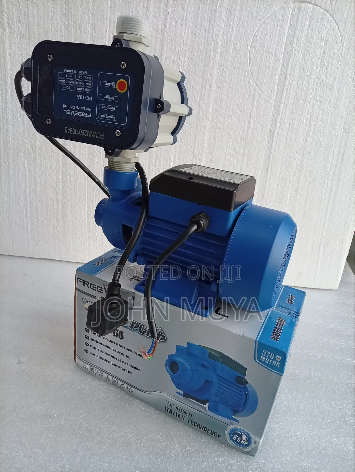 0.5Hp / 370W Booster Water Pump