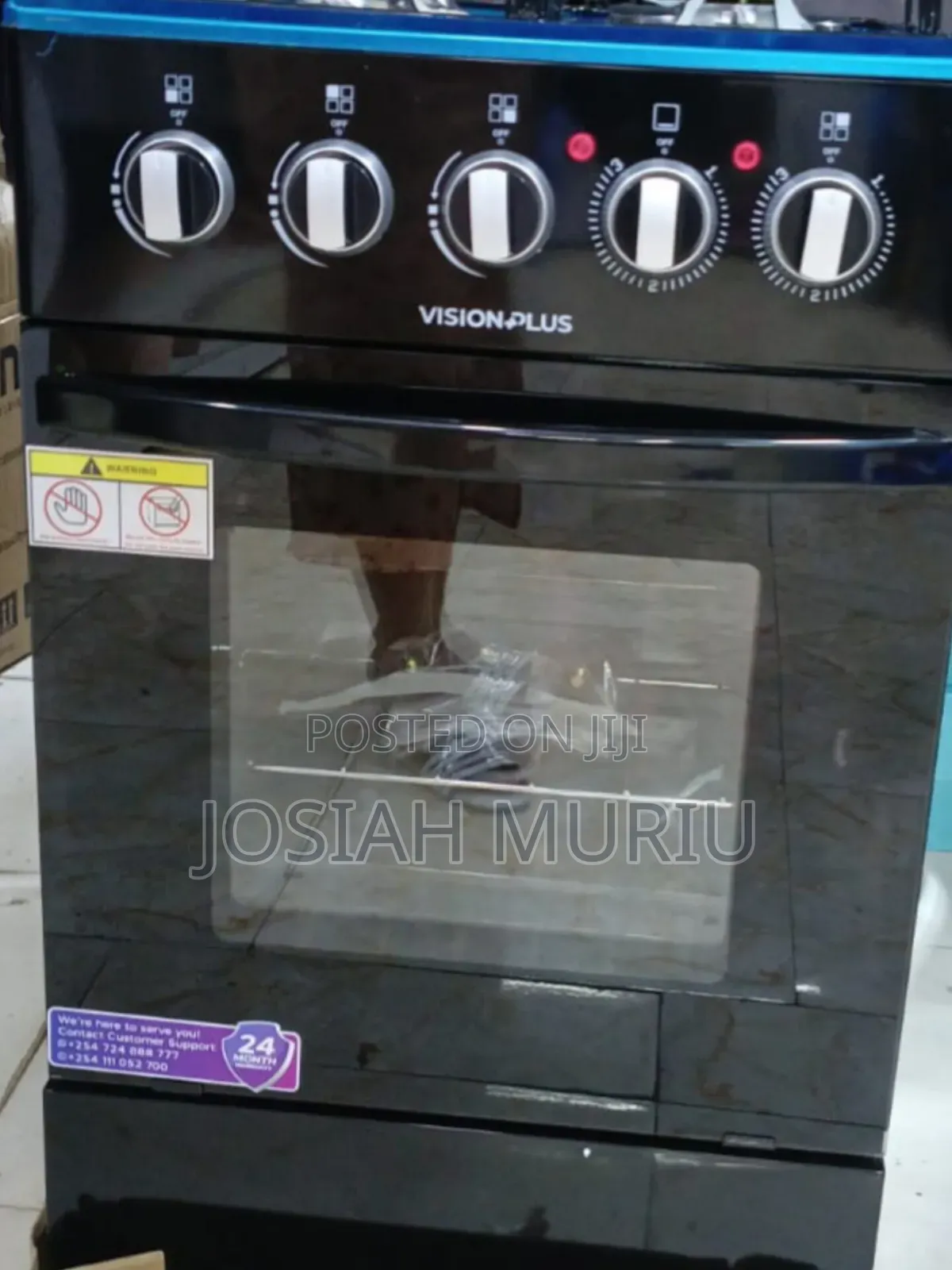 Vision Plus 50x55 Standing Full Gas Cooker