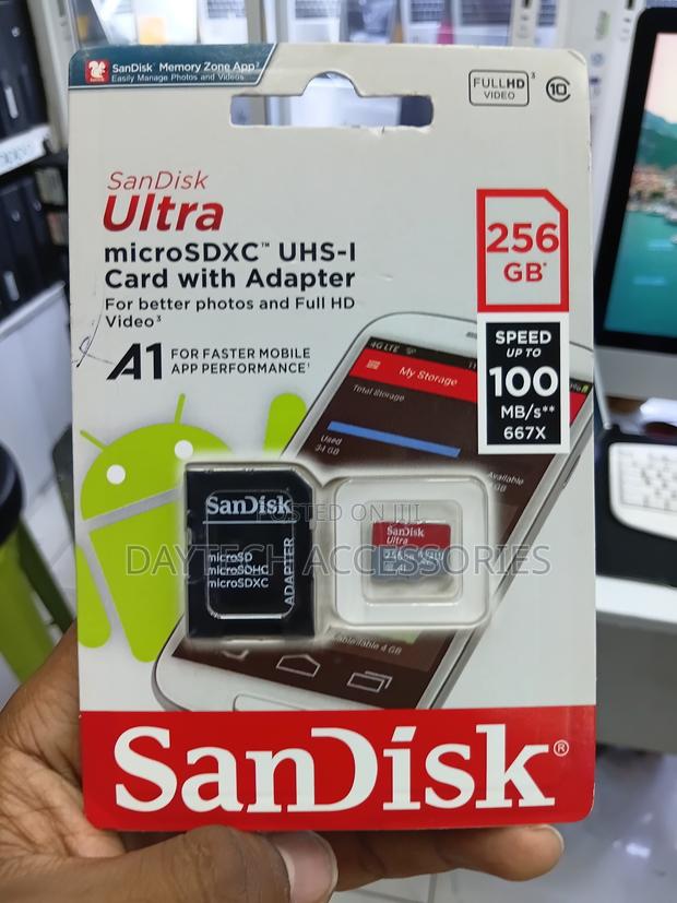 SanDisk Ultra microSD With SD Adapter - 256GB - thumbnail 2
