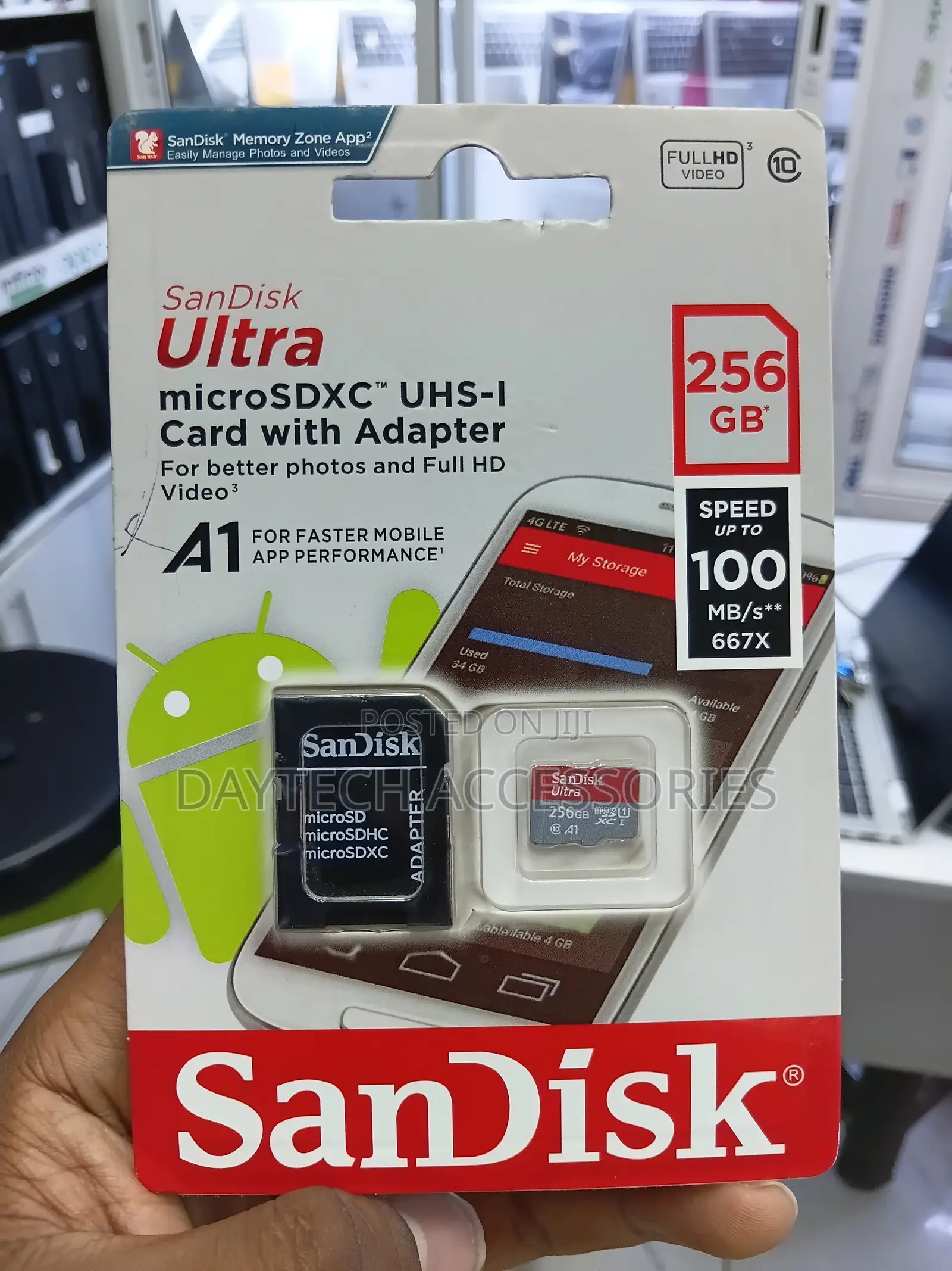 SanDisk Ultra microSD With SD Adapter - 256GB