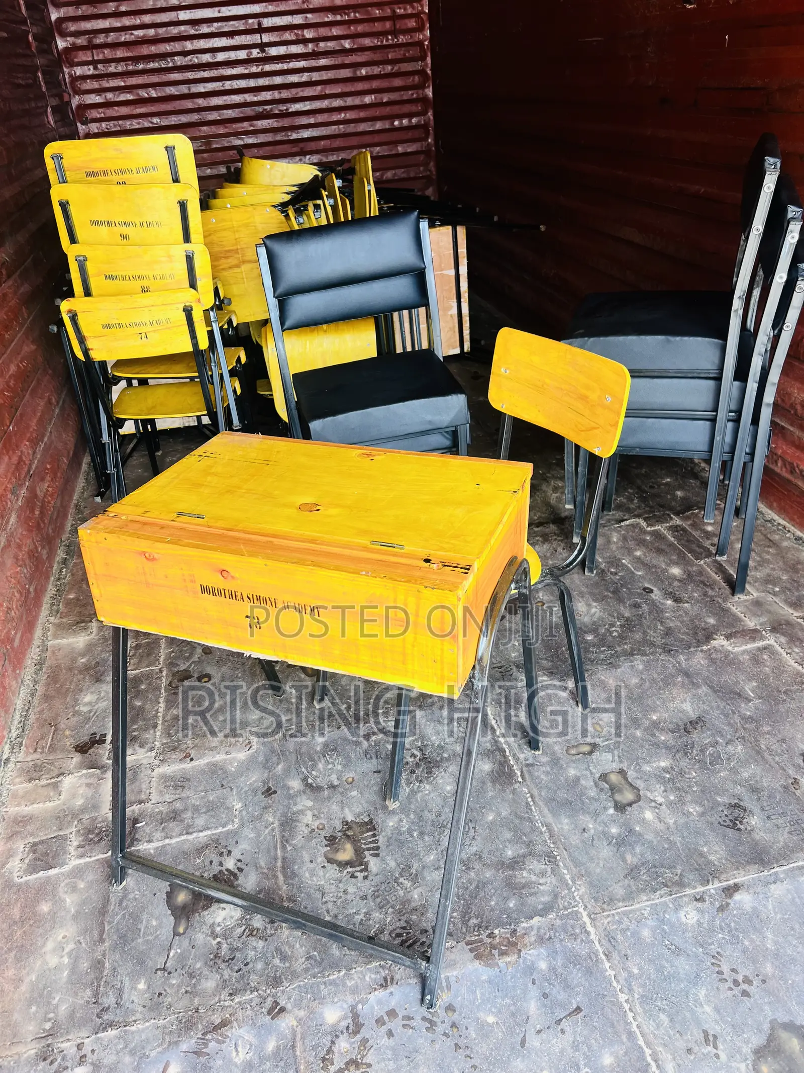 School Lockers and Chairs in Bulk