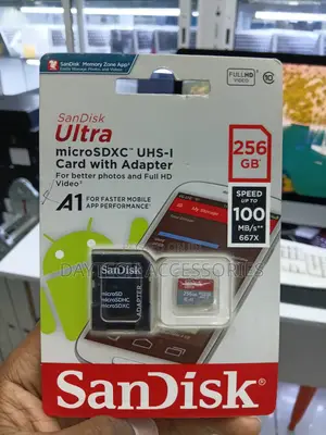 SanDisk Ultra MicroSD 256GB UHS-I Class 10 A1 Memory Card