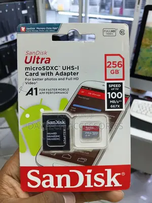 SanDisk Ultra MicroSD 256GB UHS-I Class 10 A1 Memory Card