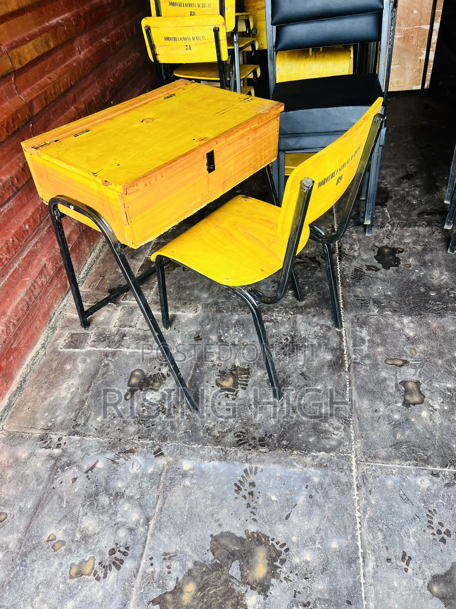Students Lockers and Chairs- Strong and Stable