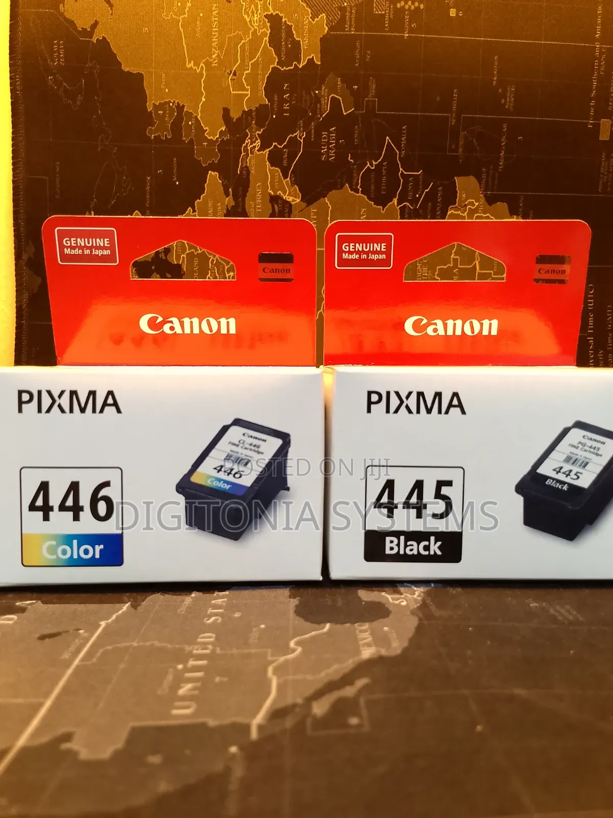 CANON PIXMA 445 Black 446 Color Cartridge