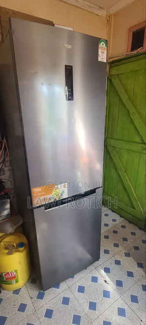 Von 317l Bottom Freezer Fridge