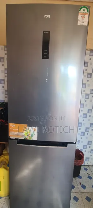 Von 317l Bottom Freezer Fridge