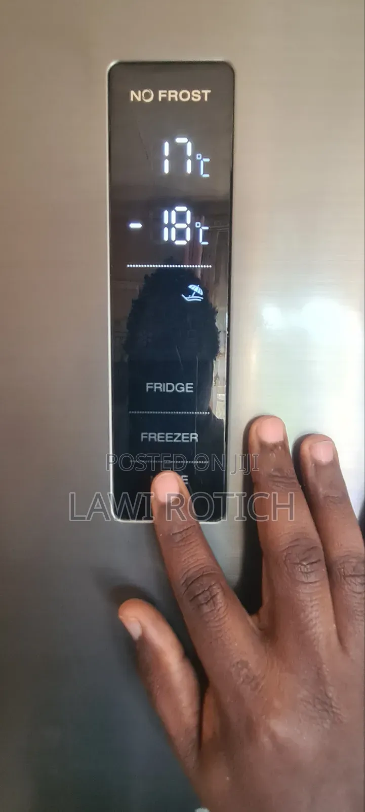 Von 317l Bottom Freezer Fridge