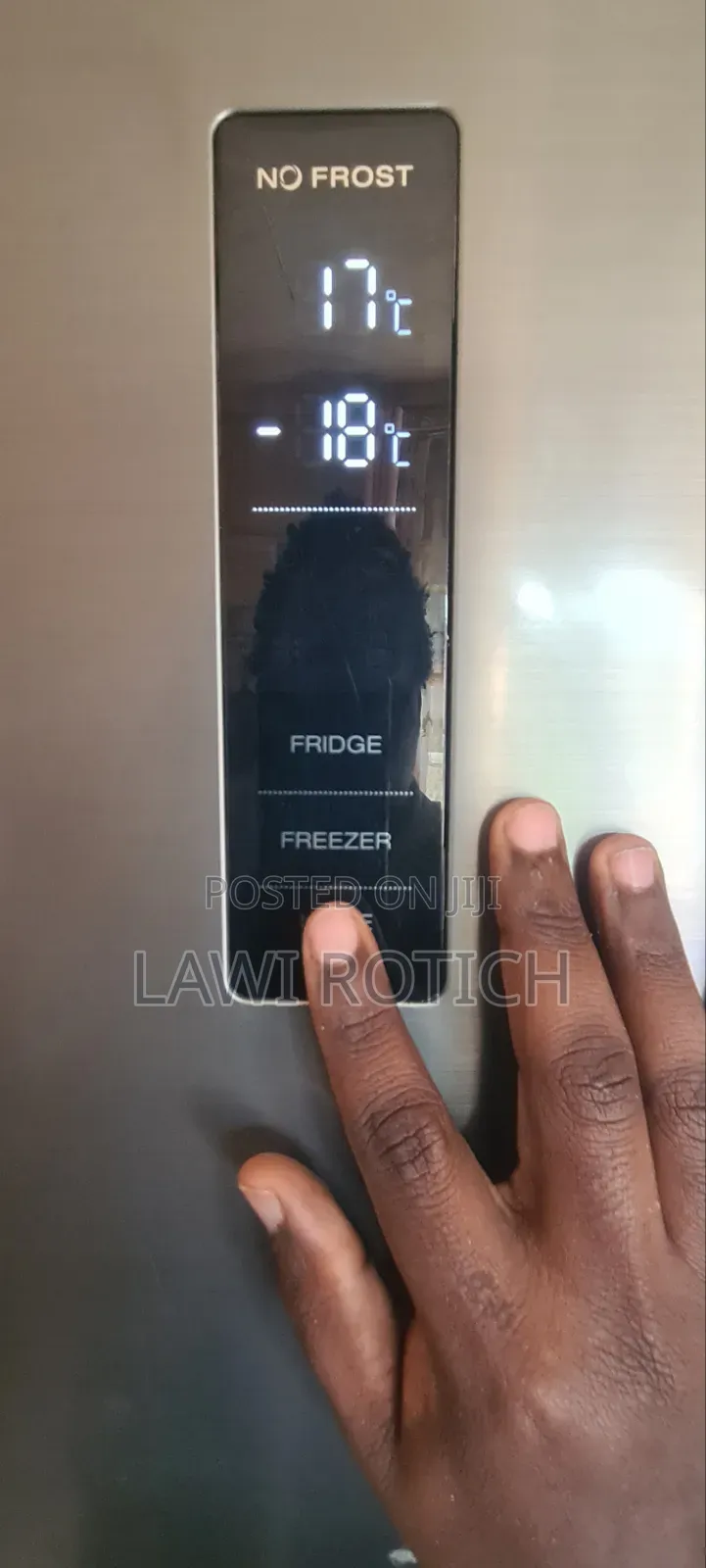 Von 317l Bottom Freezer Fridge