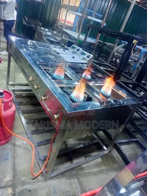 Custom-Fabricated Stainless Steel Commercial Gas