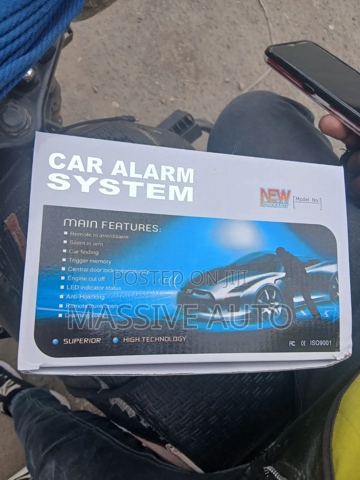 Remote Arm and Dis Arm Car Alarm System/ Car Alarm System