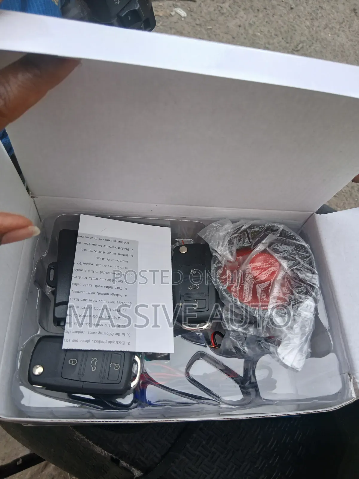 Remote Arm and Dis Arm Car Alarm System/ Car Alarm System