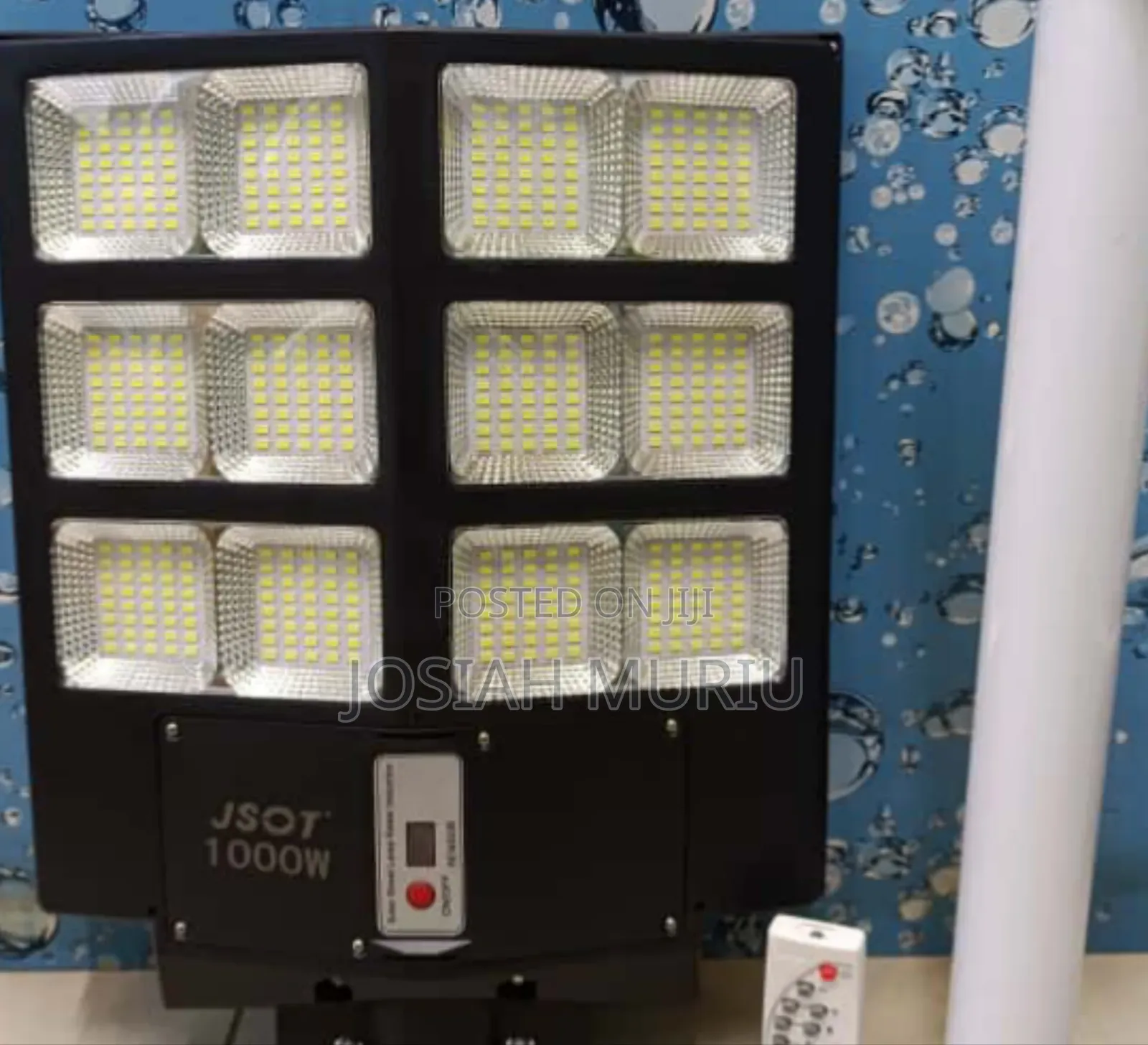 1000w Solar Streetlight + Pole