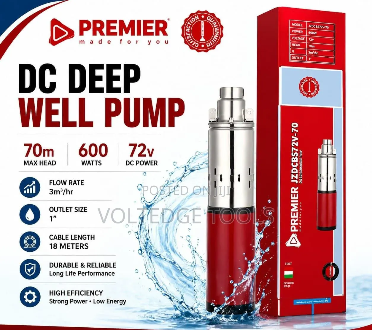 DC Deep Well Pump