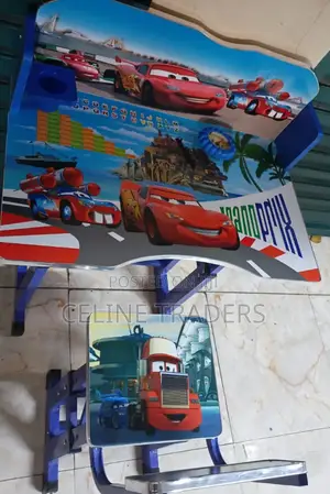 Children Car Themed Table and Chair Set