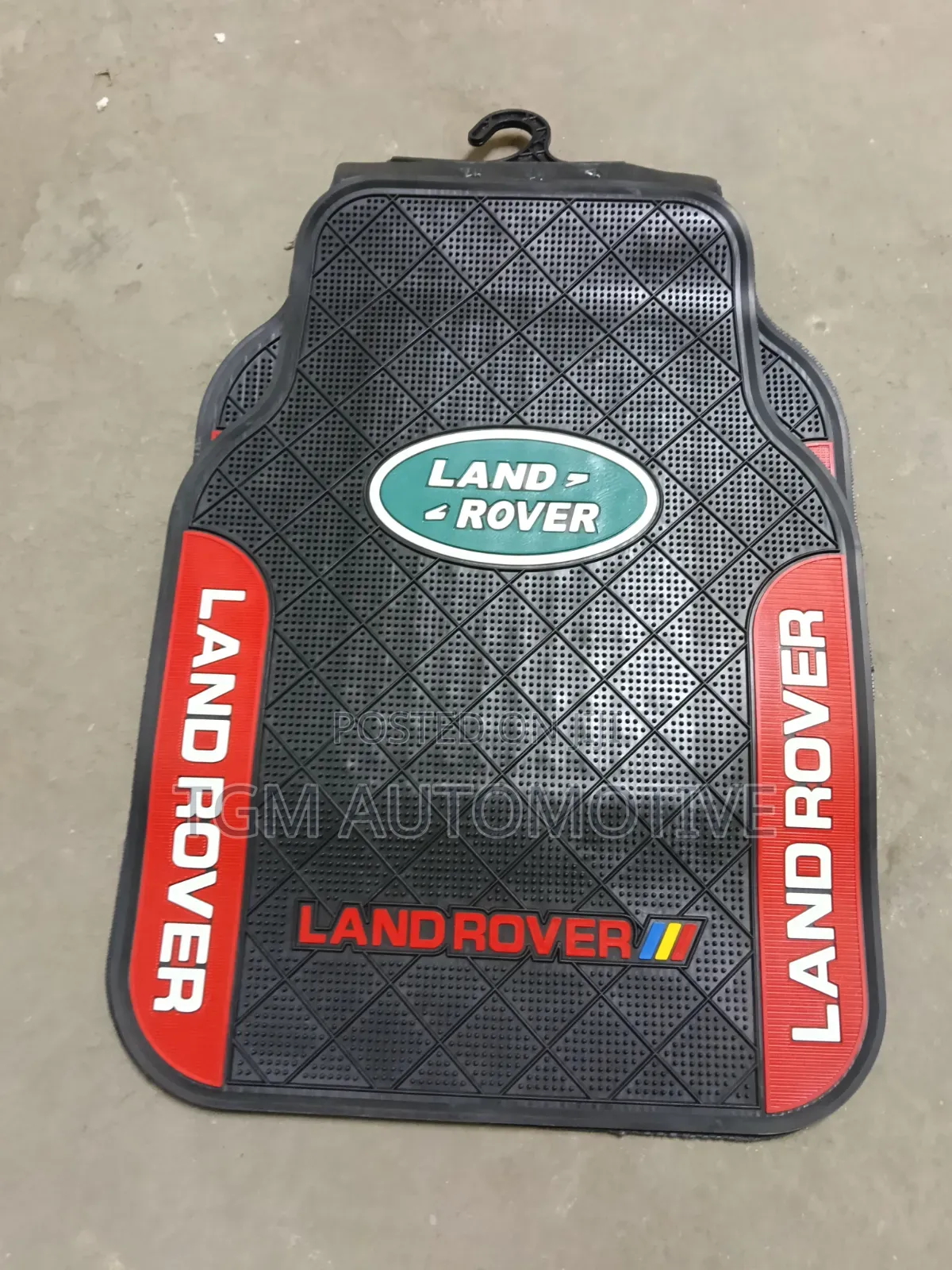 Car Floor Mats Land Rover Branded Heavy Duty Rubber Mats