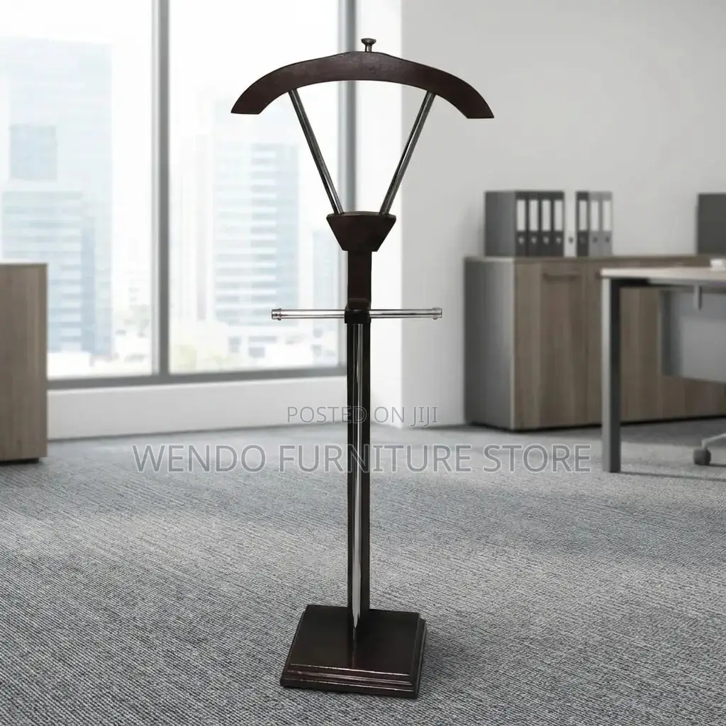 Dressers; Executive Premium Mahogany Office Coat Hangers