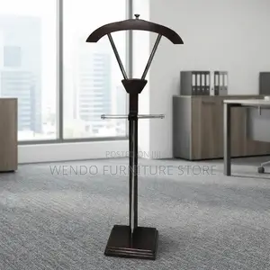 Dressers; Executive Premium Mahogany Office Coat Hangers