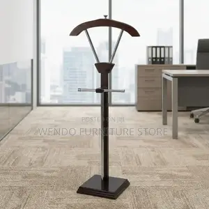 Dressers; Executive Premium Mahogany Office Coat Hangers