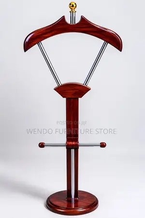 Dressers; Executive Premium Mahogany Office Coat Hangers