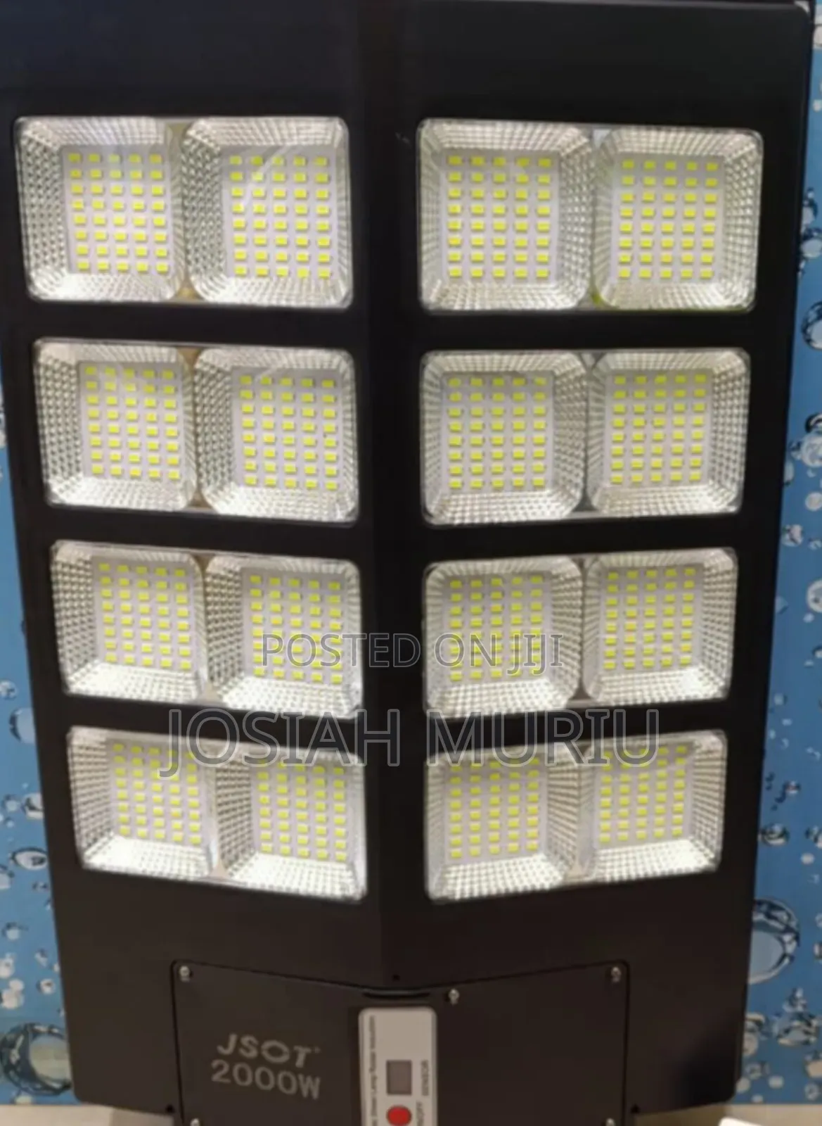 2000w Solar Streetlight+pole